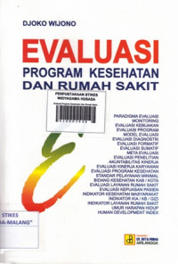 EVALUASI RUMAH SAKIT