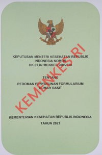 KEPUTUSAN MENTRI KESEHATAN