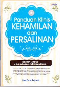 panduan kklinis kehamilan dan persalinan